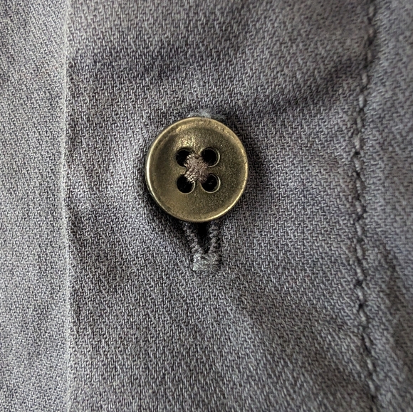 Banana Republic blue long sleeve button-down shirt XL - Picture 3 of 5